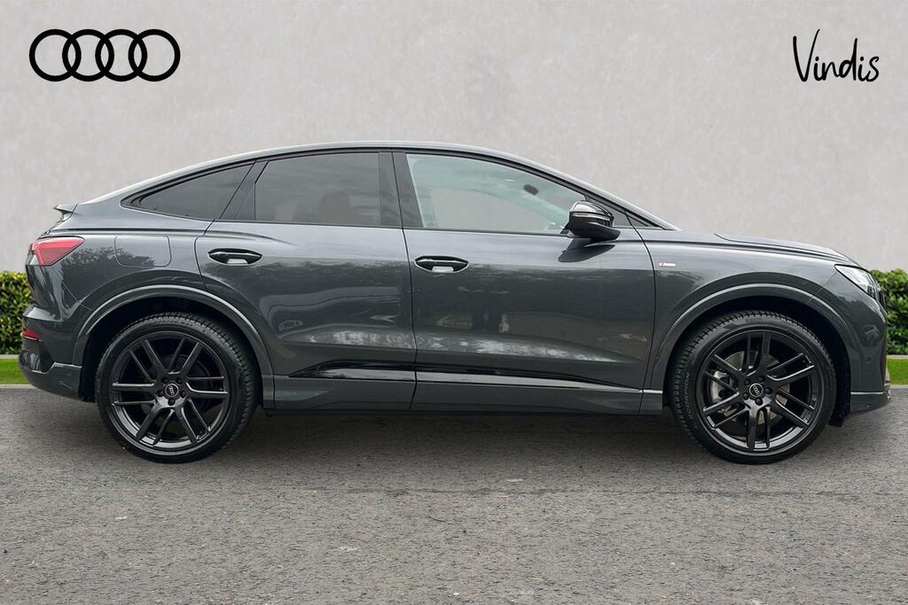 Audi Q4 E Tron Audi Q4 E-tron Sportback 210Kw Performance 82Kwh V Grey #4