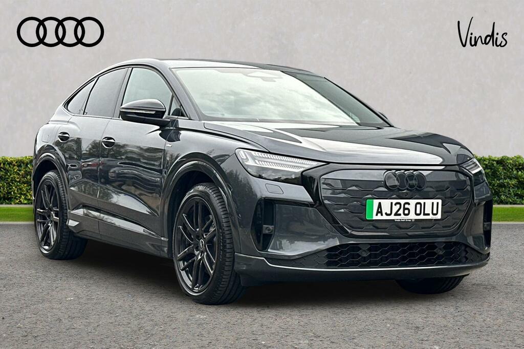 Audi Q4 E Tron Audi Q4 E-tron Sportback 210Kw Performance 82Kwh V Grey
