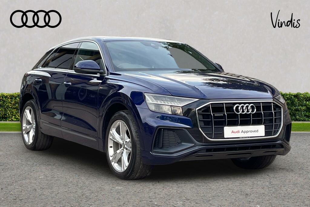 Audi Q8 Audi Q8 S Line 50 Tdi Quattro 286 Ps Tiptronic Blue