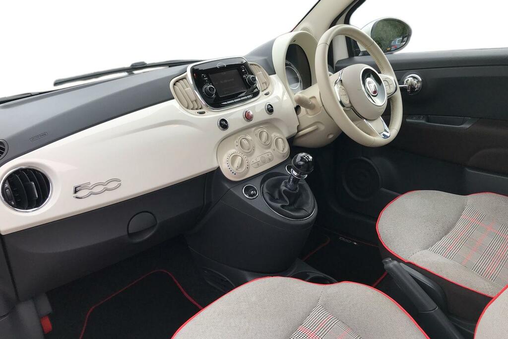 Fiat 500 Fiat 500 1.2 Lounge Hatchback Eu White #2