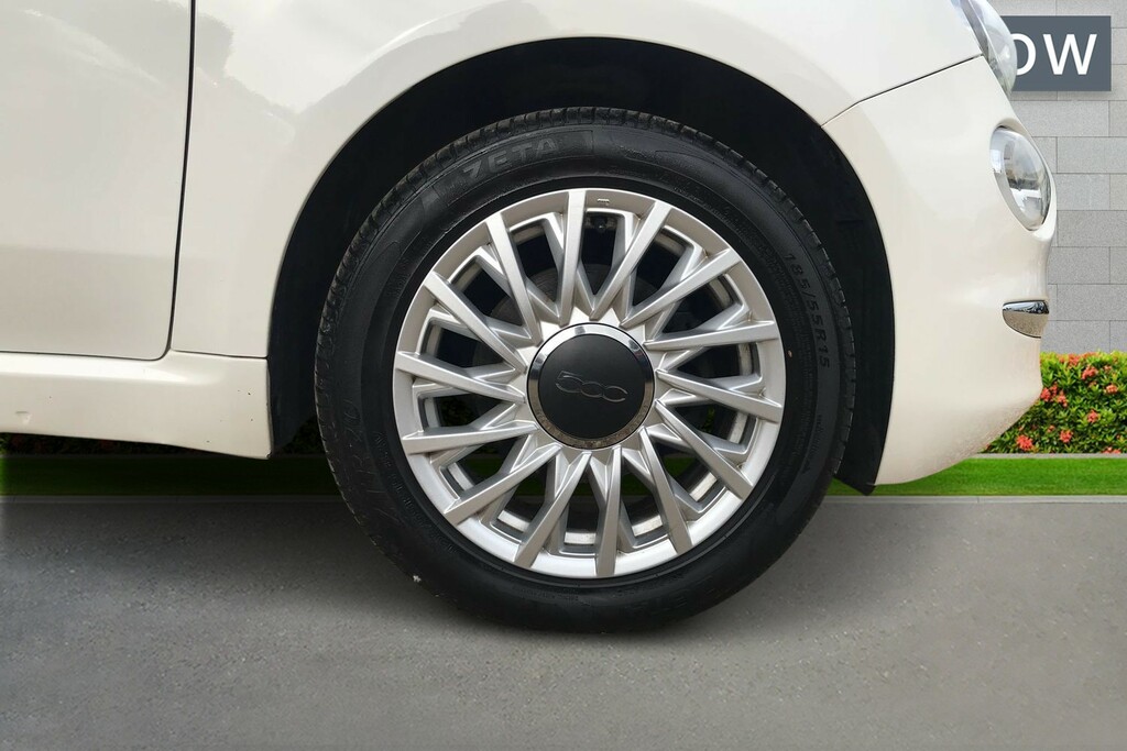 Fiat 500 Fiat 500 1.2 Lounge Hatchback Eu White #5