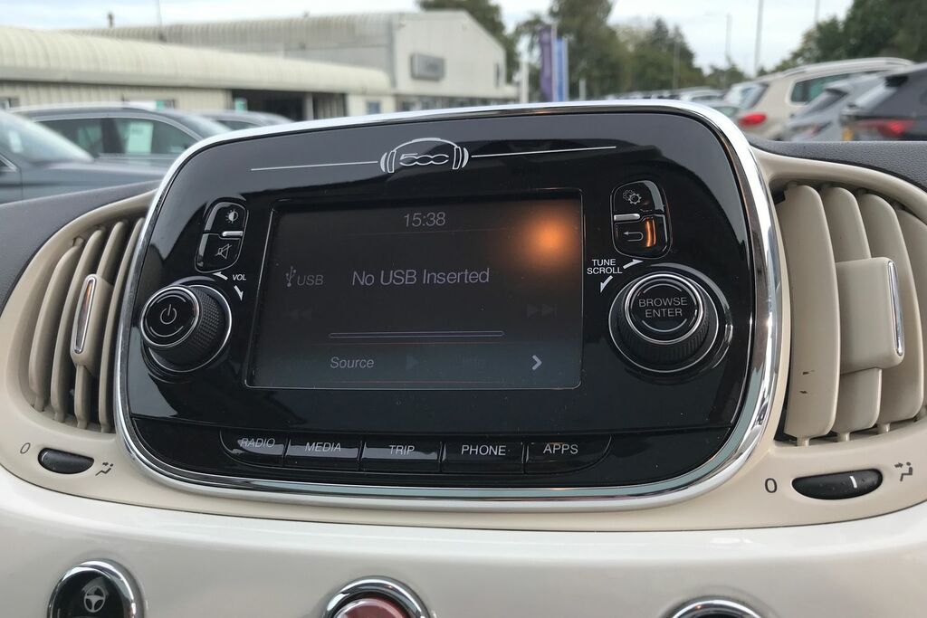 Fiat 500 Lounge U4899 Ulez Black #19