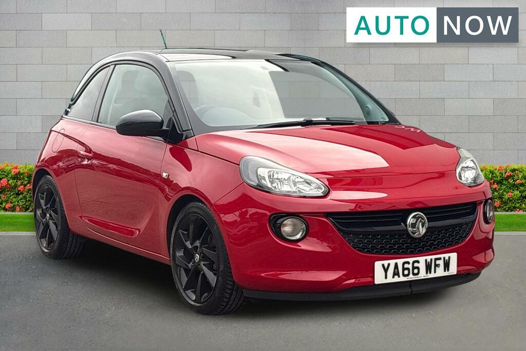 Vauxhall Adam Vauxhall Adam 1.2I Ecoflex Energised Hatchback Red