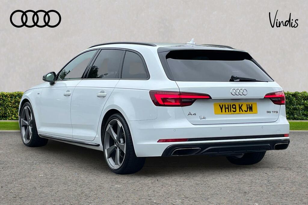 Audi A4 Avant Audi A4 Avant Black Edition 35 Tfsi 150 Ps 6-Speed White #3