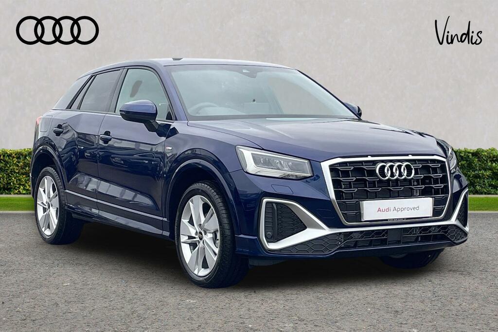 Audi Q2 Audi Q2 S Line 35 Tfsi 150 Ps S Tronic Blue