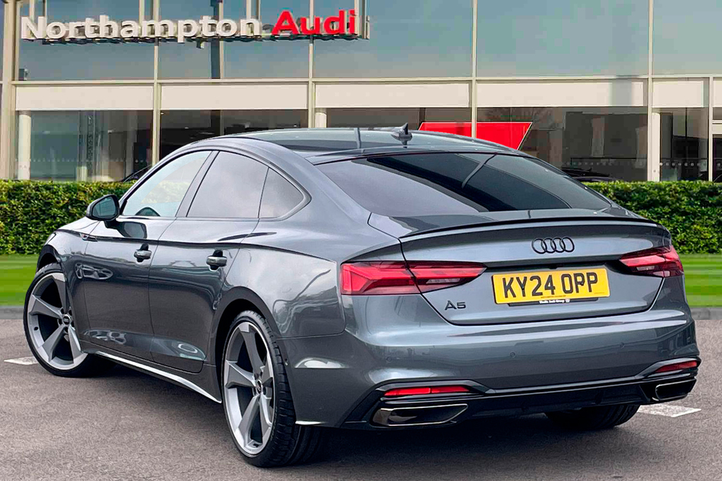 Audi A5 Audi A5 Sportback 40 Tfsi 204 Black Edition S Grey #3