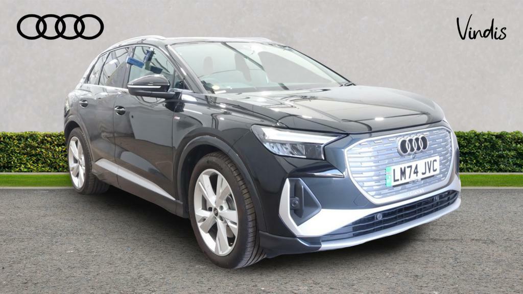 Audi Q4 E Tron Audi Q4 E-tron S Line 45 210,00 Kw Black