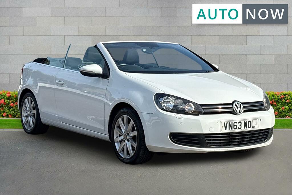 Volkswagen Golf Volkswagen Golf 1.6 Tdi Bluemotion Tech Se Cabriol White