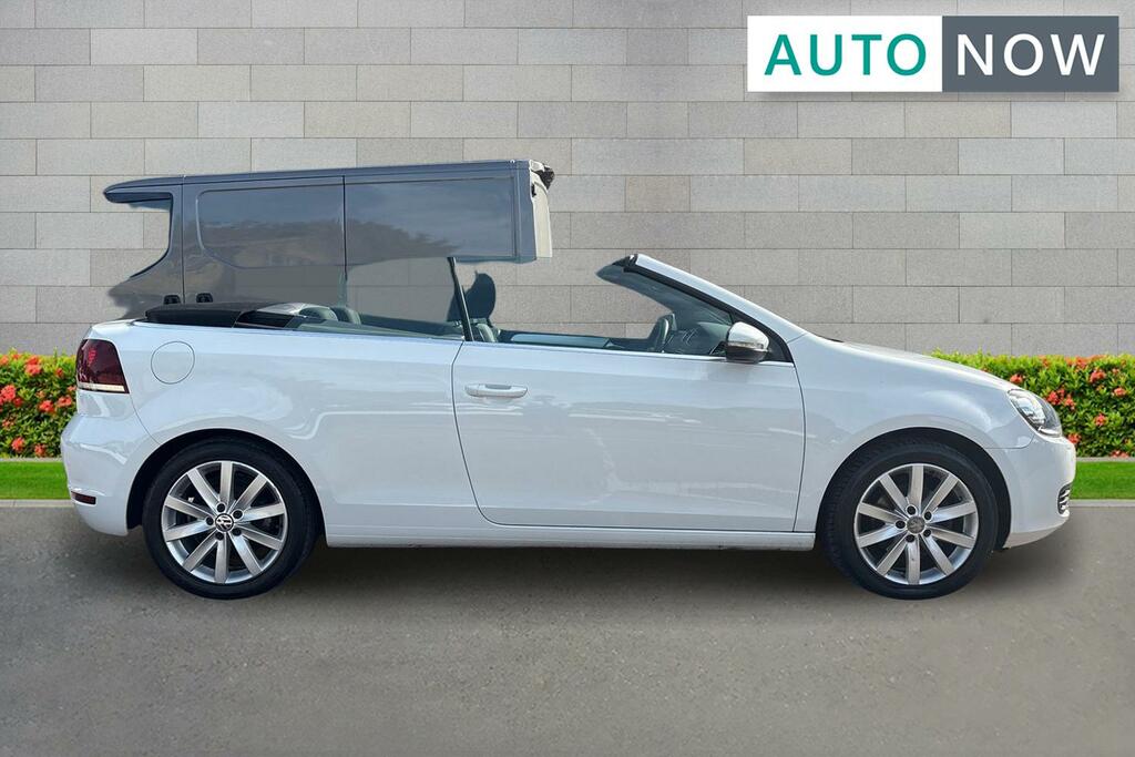 Volkswagen Golf Volkswagen Golf 1.6 Tdi Bluemotion Tech Se Cabriol White #4