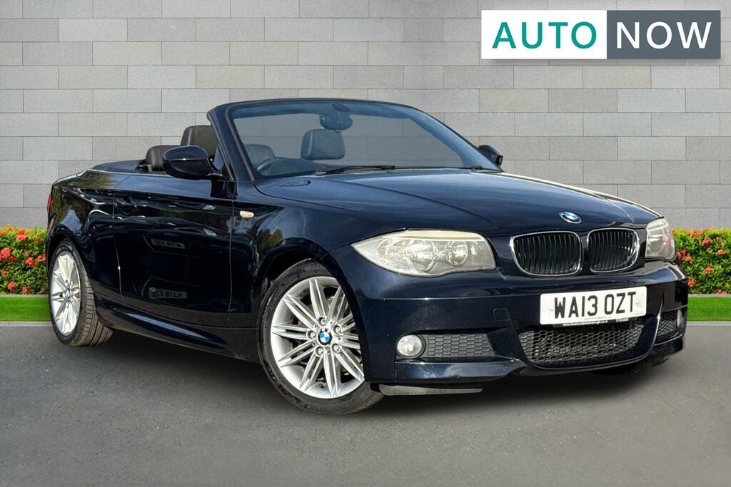 BMW 1 Series Bmw 1 Series 2.0 118D M Sport Convertible Dies Black