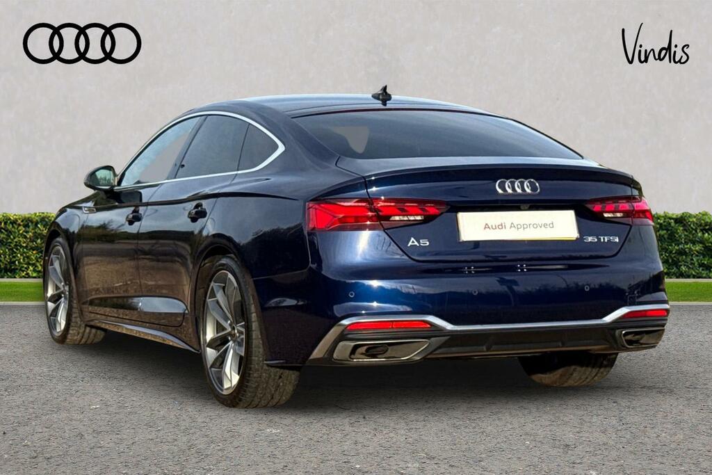 Audi A5 Audi A5 Sportback My23.5 S Line 35 Tfsi 150 Ps S T Blue #3
