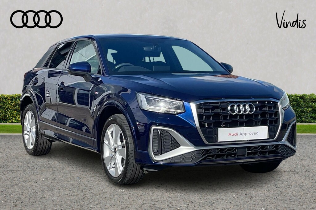 Audi Q2 Audi Q2 S Line 35 Tfsi 150 Ps S Tronic Blue