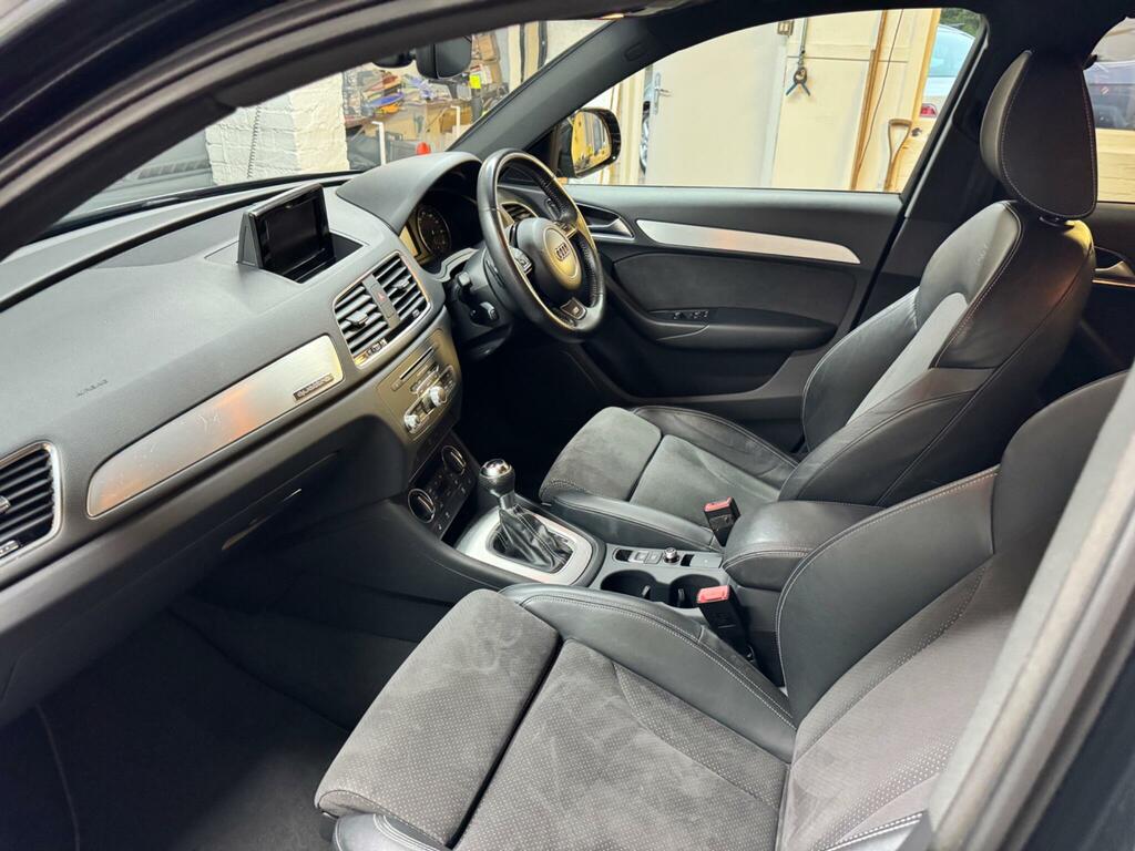 Audi Q3 2.0 Tdi S Line Plus S Tronic Quattro Euro 6 Ss Black #6
