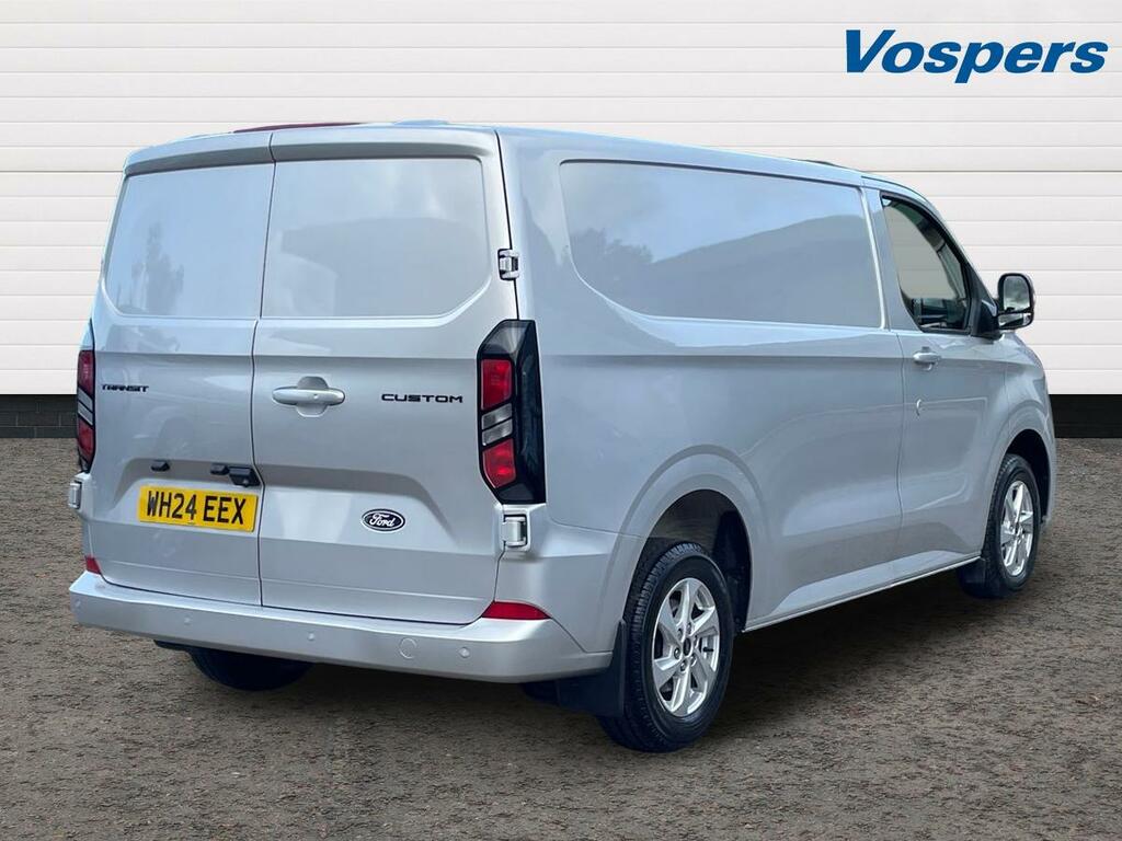 Ford Transit Custom 2.0 Ecoblue 136Ps H1 Van Limited Silver #3