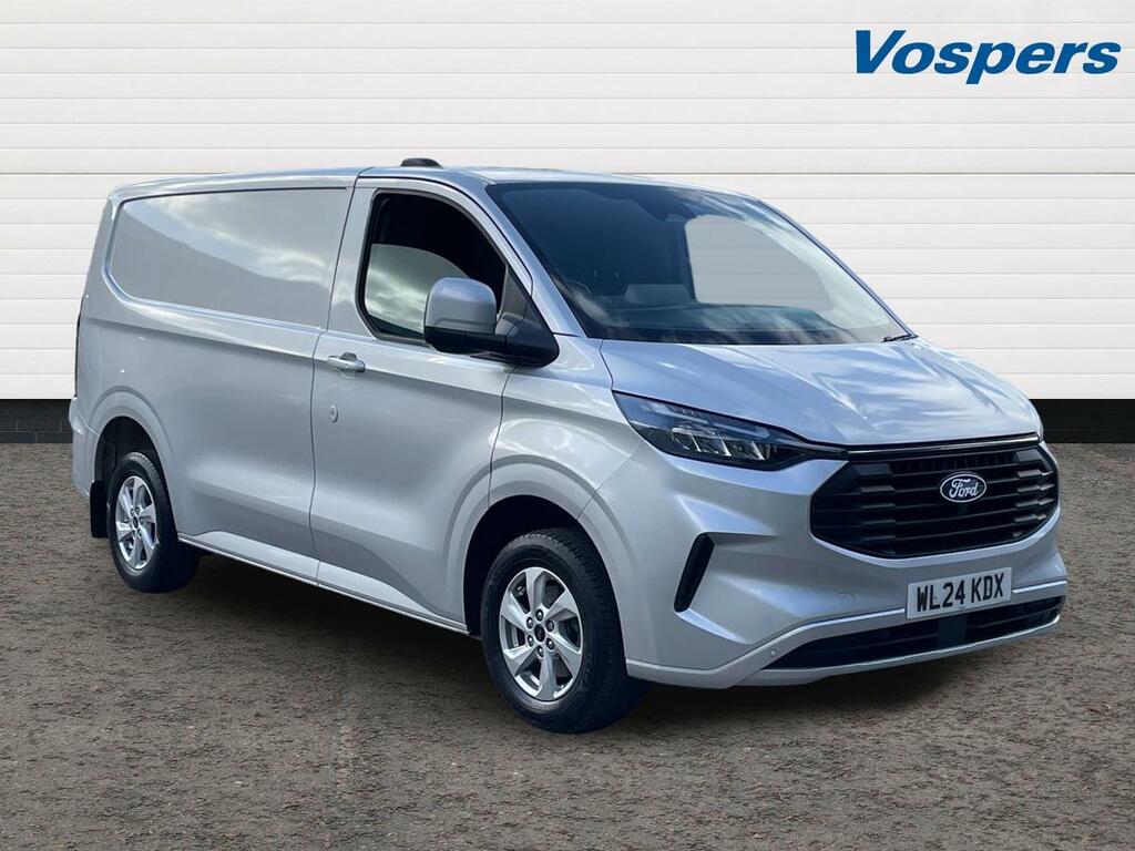 Ford Transit Custom 2.0 Ecoblue 136Ps H1 Van Limited Silver