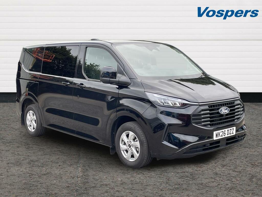 Ford Transit Custom 2.0 Ecoblue 136Ps H1 Double Cab Van Limited Black
