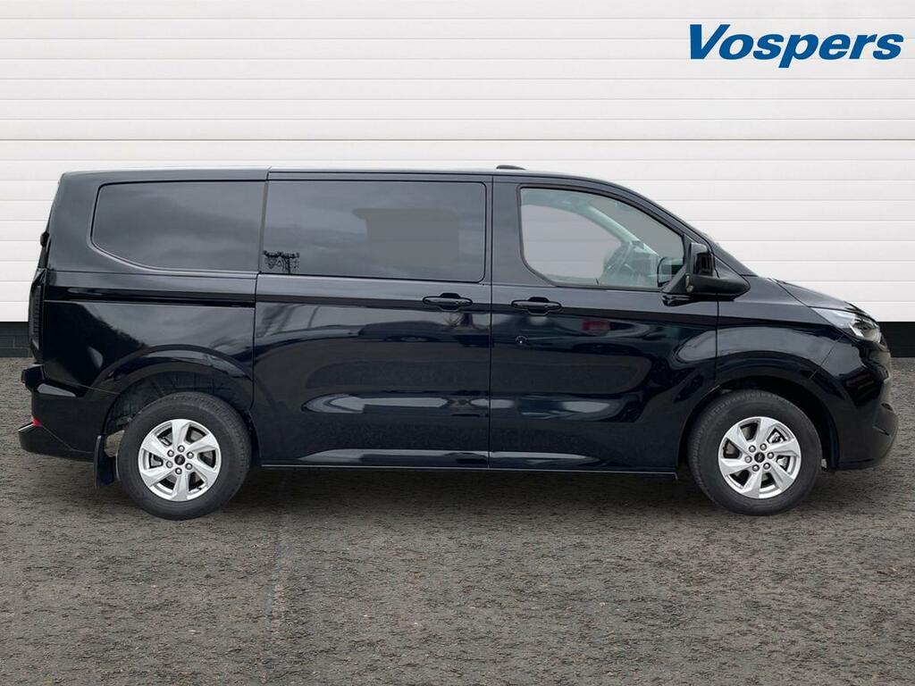 Ford Transit Custom 2.0 Ecoblue 136Ps H1 Double Cab Van Limited Black #2