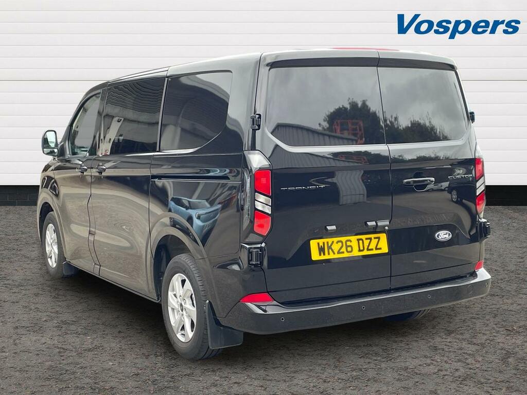 Ford Transit Custom 2.0 Ecoblue 136Ps H1 Double Cab Van Limited Black #5
