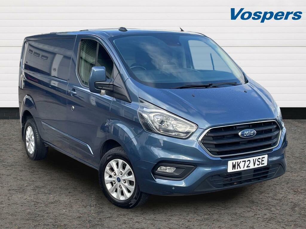 Ford Transit Custom 2.0 Ecoblue 130Ps Low Roof Limited Van Blue