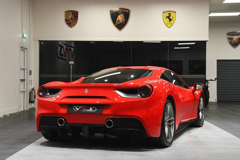 Ferrari 488 T V8 Gtb Red #3