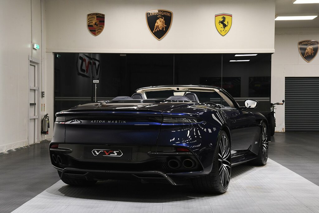 Aston Martin DBS V12 Biturbo Superleggera Blue #3