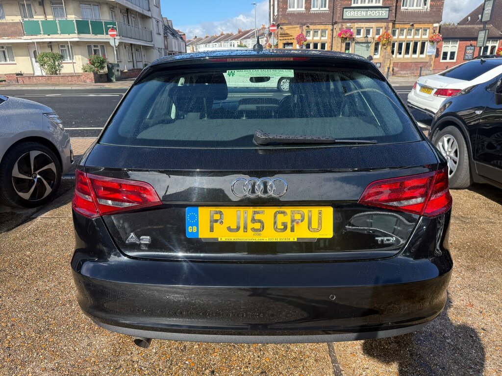 Audi A3 1.6 Tdi Se Technik Sportback S Tronic E Black #5
