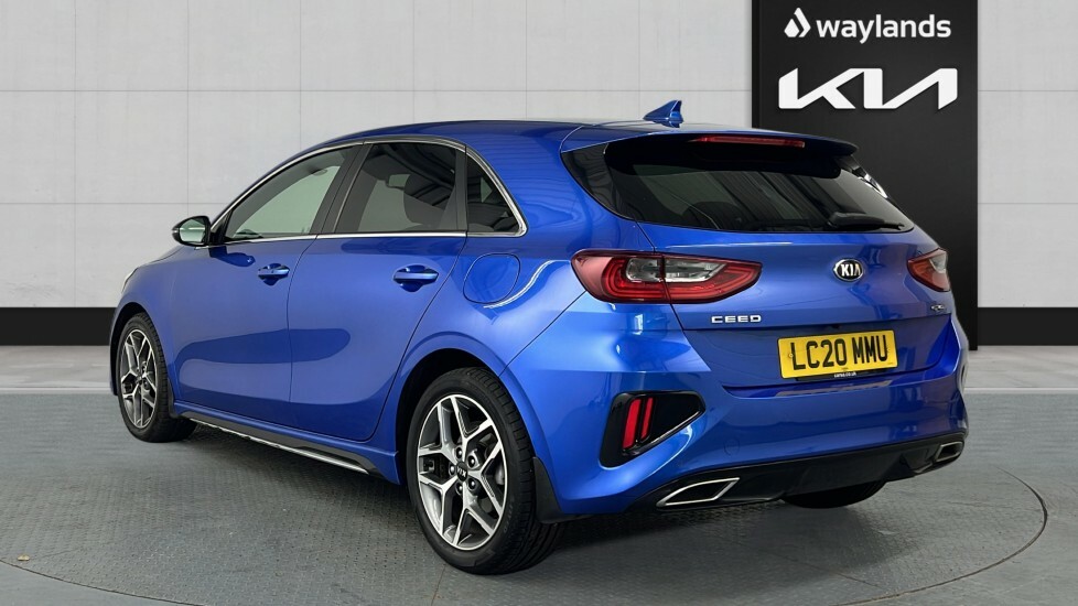 Kia Ceed Gt-line Blue #2