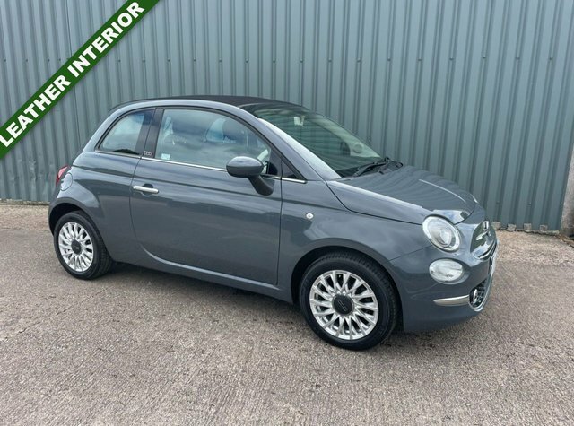 Fiat 500C 2020 1.2 Lounge Convertible Euro Grey