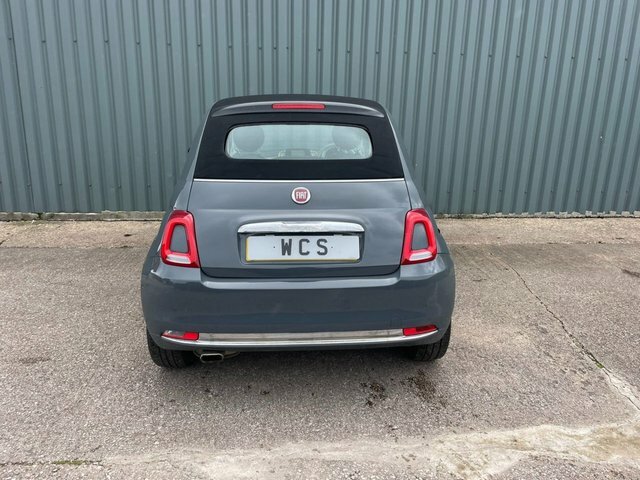 Fiat 500C 2020 1.2 Lounge Convertible Euro Grey #6