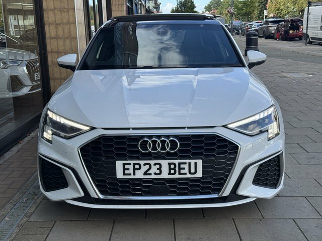 Audi A3 1.0 Tfsi 30 S Line Sportback S Tronic E EP23BEU White #2