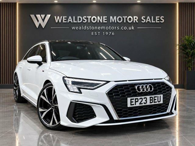 Audi A3 1.0 Tfsi 30 S Line Sportback S Tronic E White