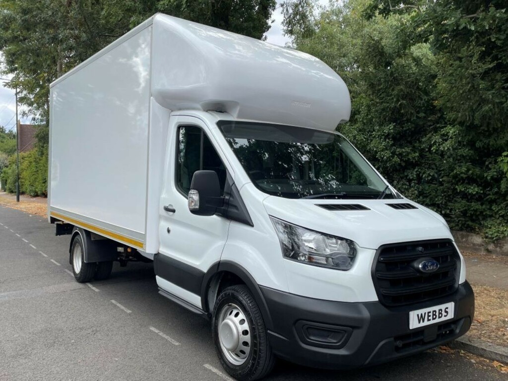 Ford Transit Custom Luton 2.0 Transit Leader 350 L4 Luton Van 2.0L Eco White #4