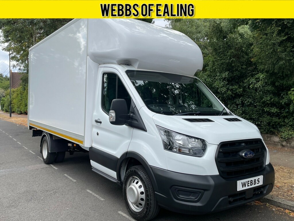 Ford Transit Custom Luton 2.0 Transit Leader 350 L4 Luton Van 2.0L Eco White