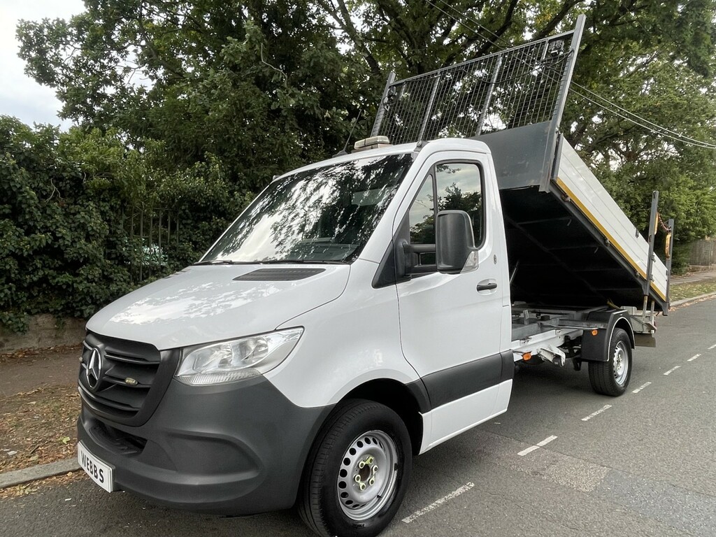 Mercedes-Benz Sprinter 2.1 316 Cdi Progressive Tipper White #3