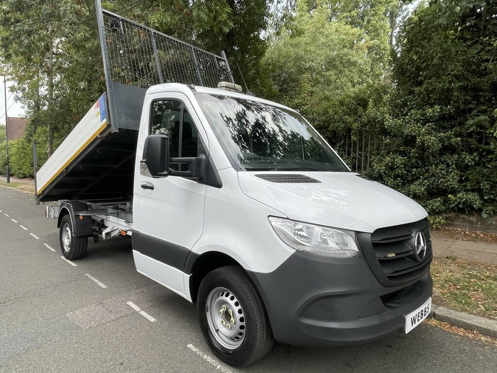 Mercedes-Benz Sprinter 2.1 316 Cdi Progressive Tipper White #4
