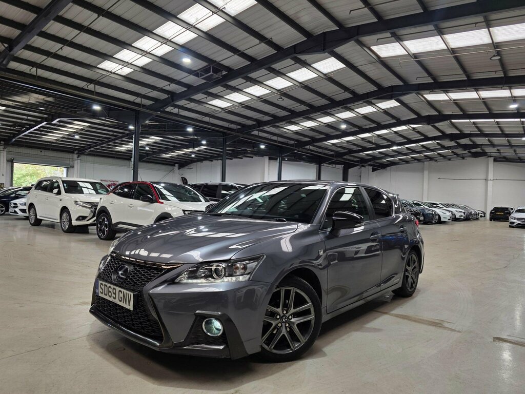 Lexus CT 1.8 200H F Sport E-cvt Euro 6 Ss Grey