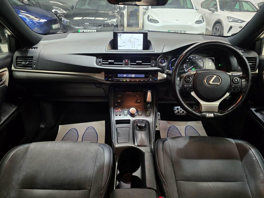 Lexus CT 1.8 200H F Sport E-cvt Euro 6 Ss Grey #4
