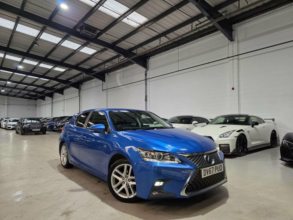 Lexus CT 1.8 200H Luxury Cvt Euro 6 Ss Blue