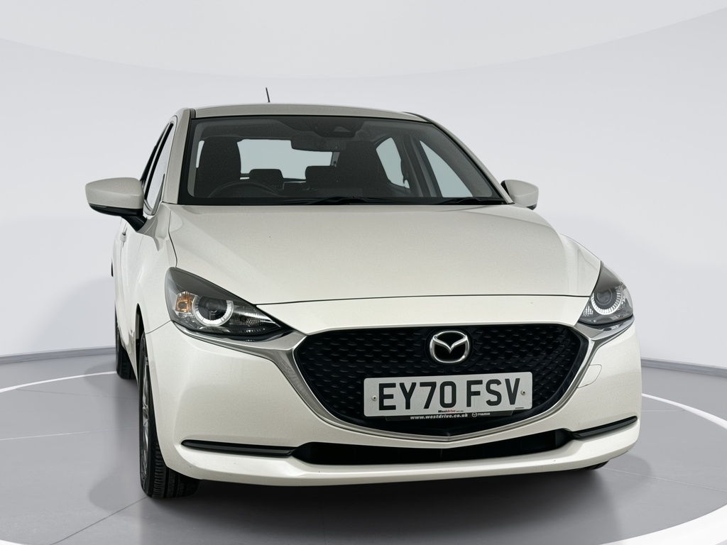 Mazda 2 1.5 Skyactiv G Se-l Nav White