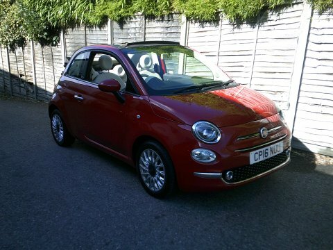 Fiat 500 2016 16 Lounge Red