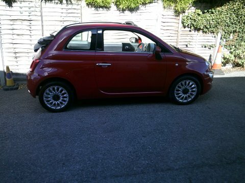 Fiat 500 2016 16 Lounge Red #2