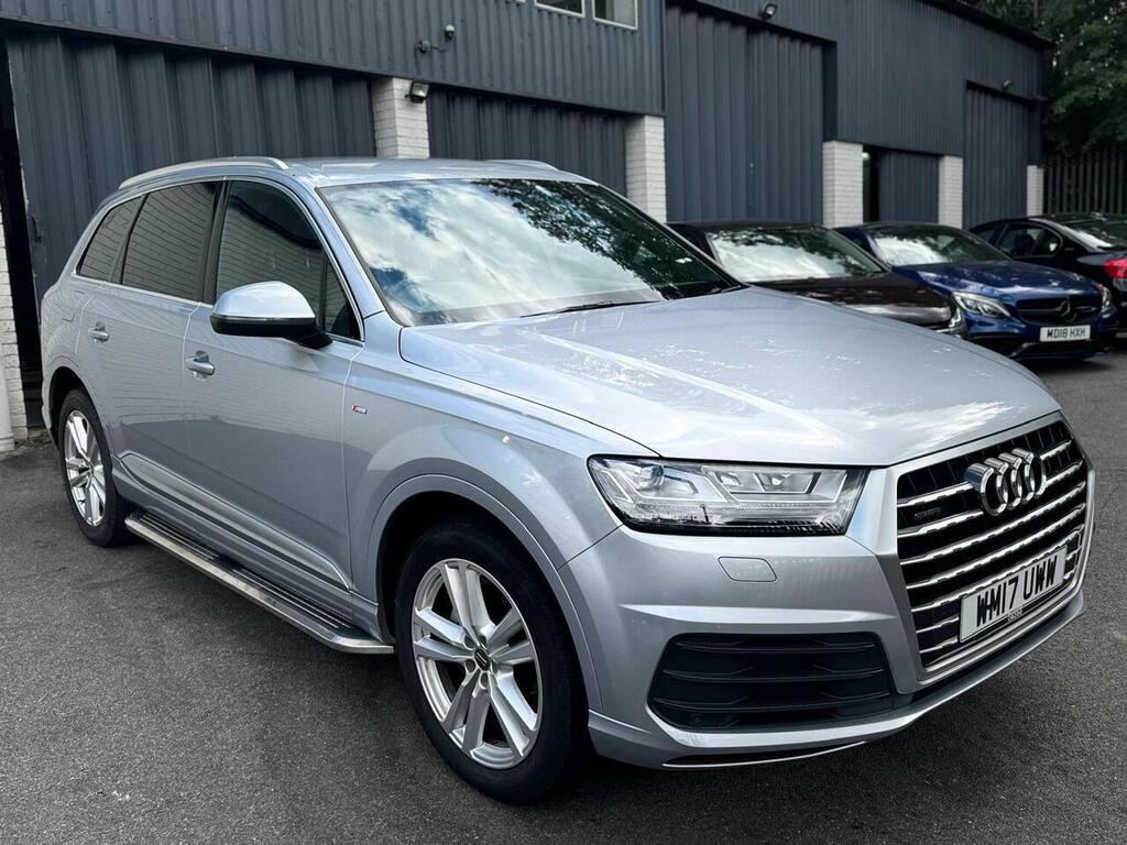 Audi Q7 3.0 Tdi V6 S Line Tiptronic Quattro Euro 6 Ss 5 Silver
