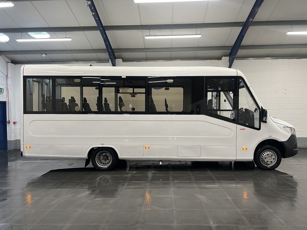 Mercedes-Benz Sprinter Treka 5T 16 Seat Wheelchair Bus White #6