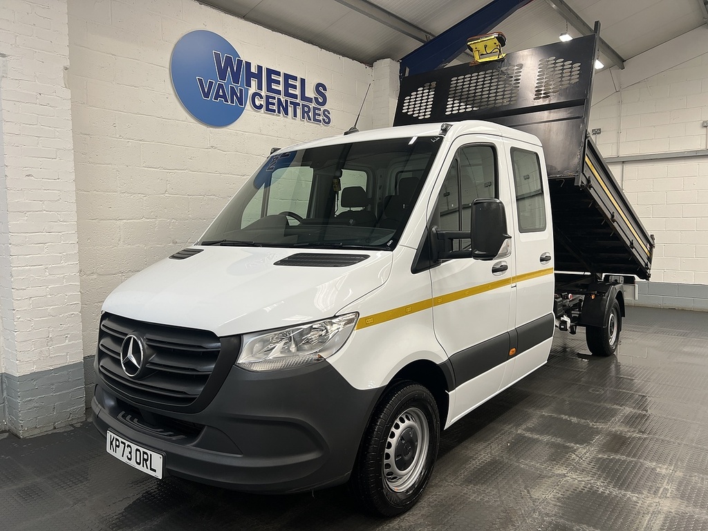 Mercedes-Benz Sprinter 2.1 314 Cdi Tipper Rwd L3 Euro 6 White