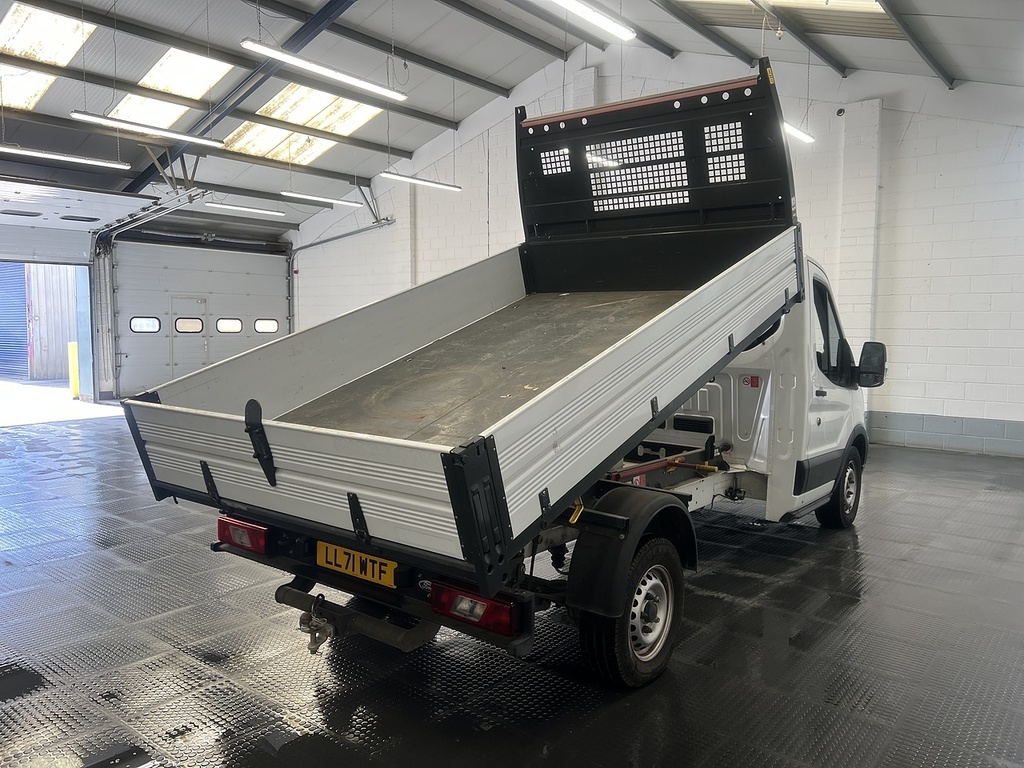 Ford Transit Custom 2.0 350 Ecoblue Leader Tipper Fw White #2
