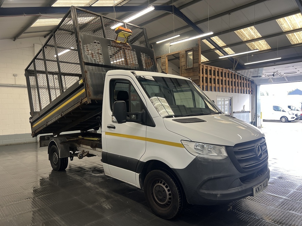 Mercedes-Benz Sprinter 315 Cdi Progressive 2.0 Tipper White #3