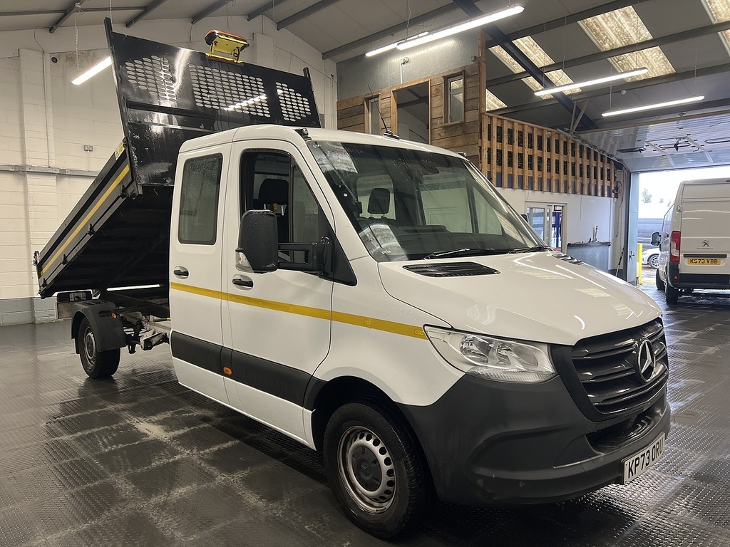 Mercedes-Benz Sprinter 314 Cdi 2.1 Tipper 2.1 Tippe White #2