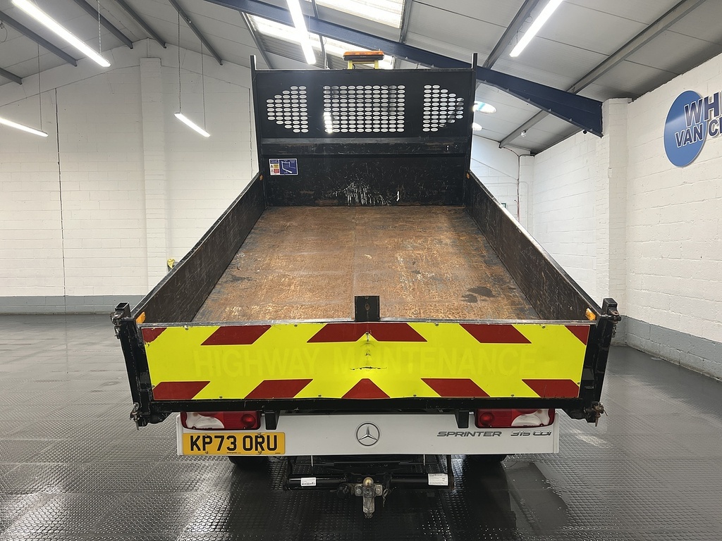 Mercedes-Benz Sprinter 314 Cdi 2.1 Tipper 2.1 Tippe White #3