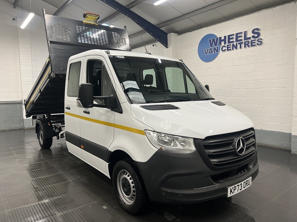 Mercedes-Benz Sprinter 314 Cdi 2.1 Tipper 2.1 Tippe White #5