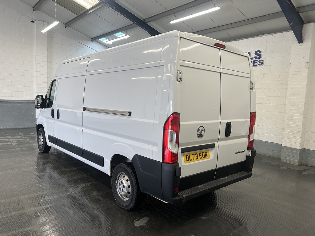 Vauxhall Movano 2.2 Cdti 3500 Biturbo Prime Panel Van M DL73EOR White #2
